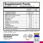 MP-PRO Microplastics Defense | 15 Billion CFU Probiotic + Antioxidant Blend | NMN, NAC, Glutathione, Resveratrol & Charcoal | Supports Cellular Detox, Longevity & Gut Health – 60 Capsules