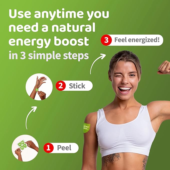 The Friendly Patch Boost Patch - Travel 8 Pack.