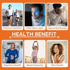 Liposomal Turmeric and Ginger Supplement Pills w/Lutein Zeaxanthin Softgels, Organic Turmeric Curcumin with Black Pepper 2000mg Gel Capsules, 95% Curcuminoids, Superior Absorption, Non-GMO, 120ct