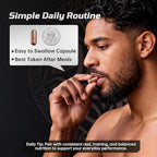 Turbo Testosterone Booster for Men, 13-in-1 Testosterone Supplement for Energy, Stamina & Muscle Complex with Tongkat Ali, KSM-66 Ashwagandha, Maca, Male Enhancing Supplement 120 Capsules