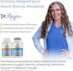 Nutranize Zone Twin-Pack Supplement System - Pharmacist-Designed Morning & Bedtime Capsules with Magnesium Glycinate, Vitamin D3, K2 MK7, Methylfolate, Chromium, Melatonin - 30 Day Supply (120 Count)