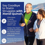 Xtendlife Xtend-Quinol CoQ10 Ubiquinol Supplement for Heart Health, Cellular Energy, and Healthy Aging - with 100mg Ubiquinol and 50mg GG (Geranylgeraniol)-4 Month Supply (Pack of 2)