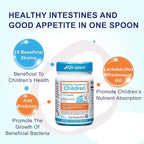 Life-Space Probiotic for Children 3-12 Years,10 Billion CFU & Multi Strain, Improve Appetite for Relieve Picky, Boost Digestive Health & Immune, Support Children's Overall Health, 60 Grams