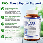 1 Body Thyroid Support Supplement + Cranberry Probiotics for Women