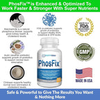 Organic Sodium Bicarbonate Alkaline Supplement Bundle: 1LB Powder for Alkalinity, Kidney & Acid Support + PhosFix 120 Pills Phosphorus Binder for Healthy Phosphorus Levels & Kidney Health Renal Suppor
