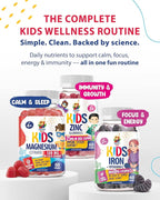 Zinc Gummies for Kids - Chewable Zinc Gummy Supplement for Children Immune Support - Low Sugar Natural Antioxidant Non-GMO Vitamin Chewables for Toddlers & Teens - 60 Gummies