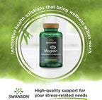 Swanson Magnesium L-Threonate Brain and Cognitive Health Supplement for Professionals Seeking Mental Clarity - 96 mg Magnesium per Serving (90 Vegan Capsules, 2 Pack)