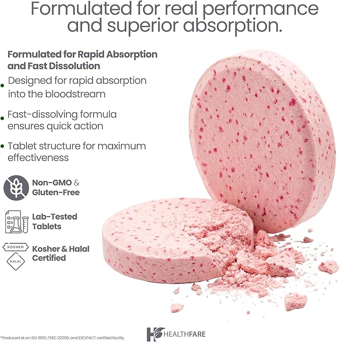 HealthFare Chromium Picolinate 1000mcg | 800 Tablets (Pack of 2) | High Absorption Mineral Supplement | Supports Healthy Sugar Metabolism & Nutrient Absorption | Non-GMO, Gluten-Free | Made in USA