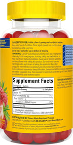 Nature Made Melatonin Gummies 2.5 mg, 100% Drug Free Sleep Aid for Adults, Melatonin Supplement 130 Count, 130 Day Supply