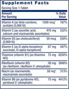 Life Extension One-Per-Day Multivitamin – Packed with Over 25 Vitamins, Minerals & Plant Extracts, Quercetin, 5-MTHF Folate & More – 1-Daily, Non-GMO, Gluten-Free – 60 Tablets