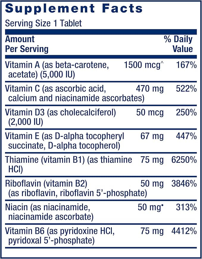 Life Extension One-Per-Day Multivitamin – Packed with Over 25 Vitamins, Minerals & Plant Extracts, Quercetin, 5-MTHF Folate & More – 1-Daily, Non-GMO, Gluten-Free – 60 Tablets (Pack of 2)