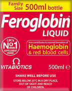 Vitabiotics Organic Feroglobin Liquid 500ml