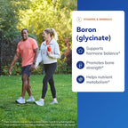 Pure Encapsulations Boron (Glycinate) | Supplement for Hormone Balance, Bone Strength and Health, Connective Tissue, and Nutrient Metabolism* | 60 Capsules