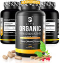 Organic Ashwagandha KSM-66 1000 mg Supplement | Adaptogen for Cortisol Support & Stress Relief | Mood, Calm & Sleep Aid for Men & Women | Ashwagandha ritual vitamins for women | 180 Vegan Caps