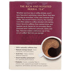 Teeccino Vanilla Nut Herbal Tea - Rich & Roasted Herbal Tea That’s Caffeine Free & Prebiotic for Natural Energy, 10 Tea Bags (Pack of 4)