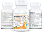Quercetin 1,000mg, Vitamin C 1,000mg, Zinc 50mg, Vitamin D3 5,000iu, Selenium, Copper, Acerola, Ginger, Rutin, Bitter Orange, Rose Hips, Echinacea, Immune C Plus, 14 in 1 Immune C Plus (90 Count)