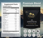Shilajit Gummies with Ashwagandha, Turmeric - Organic, Zero Sugar & Vegan-Friendly Himalayan Shilajit for Men & Women - Energy, Calm, Cortisol, Sleep, Immune Support & Overall Health