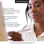 THORNE - Boswellia Phytosome - Supports a Healthy Inflammatory Response in the Brain, Lungs, GI Tract, Muscles, Joints & Tendons* - Third-Party Certified - Gluten, Dairy & Soy-Free - 60 Capsules