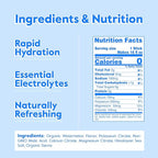 Nectar Hydration Packets - Electrolytes Powder Packets - No Sugar or Calories - Organic Fruit Liquid Daily IV Electrolytes Powder for Dehydration Relief and Rehydration (Watermelon 30 Pack)