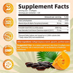 Pumpkin Seed Oil with Saw Palmetto Capsules, High Concentrated Pumpkin Seeds Oil Supplement, Cold Pressed, Supports Hair, Urinary, Bladder & Prostate Health, Vegan, Non-GMO, 360 Softgels
