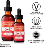Liposomal Vitamin B12 Liquid Supplement - Bioactive Methyl Blend - Vegan & Non GMO - Organic Glycerin & Sugar Free (2 Fl Oz)