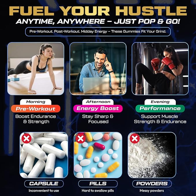 KUKALY Creatine Monohydrate Gummies for Men & Women, 9000MG Creatine Gummies Sugar Free with L-Taurine, BCAA 2:1, B12 B6 for Boost Strength, Focus & Endurance, Vegan, Non-GMO, Blueberry 120*2 Bottle