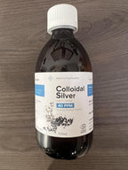 Colloidal Silver Liquid 10 fl oz & Spray to Fill ● Bioactive Hydrosol Silver Water ● Natural Immune Support Nano Sol Supplement Solution ● Ionic Minerals 40 PPM ● Organic Structured Plata Coloidal