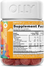 OLLY Kids Immunity Gummy, Immune Support, Wellmune, Elderberry, Vitamin C, Zinc, Chewable Supplement, Cherry - 50 Count