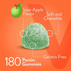 Viteey Chewable Vitamin C Gummies for Adults - 1050mg Maximum Strength Immune Support Supplement - Vegan, Gluten Free - 180 Count
