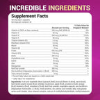 Dr. Berg Natural Prenatal Vitamins for Women (Pregnant & Nursing) - Prenatal Vitamins with Folate, Vitamins, Minerals, Omegas, &11 Powerful Superfoods - Womens Prenatal Multivitamin - 60 Capsules