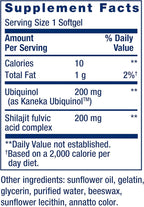 Life Extension Super Ubiquinol CoQ10 with Enhanced Mitochondrial Support – 200 mg, Shilajit – Promotes Heart Health, Cell Energy, Oxidative Stress – Gluten-Free, Non-GMO – 30 Softgels
