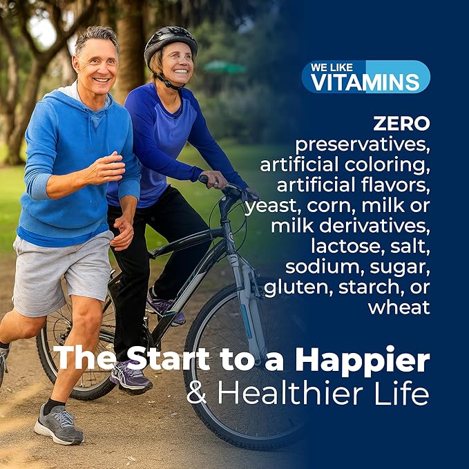 We Like Vitamins Lycopene Supplements for Men - Lycopene 20mg Per Serving - 200 Capsules - Super Antioxidant which Helps Support Immune System and Prostate Health