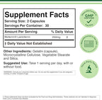 Lactoferrin 250mg per Serving (60 Capsules) Patented Bioferrin Lactoferrin - Superior Iron Supplement for Iron Deficiency and Immune Support by Double Wood Supplements