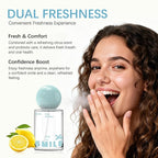 Probiotic Oral Spray for Long-Lasting Freshness, Alcohol-Free Oral Spray with Probiotics for Breath Care, Improve Oral Health, Cool Breath Probiotic Spray, Convenient Travel Sized Breath Spray (2pcs)