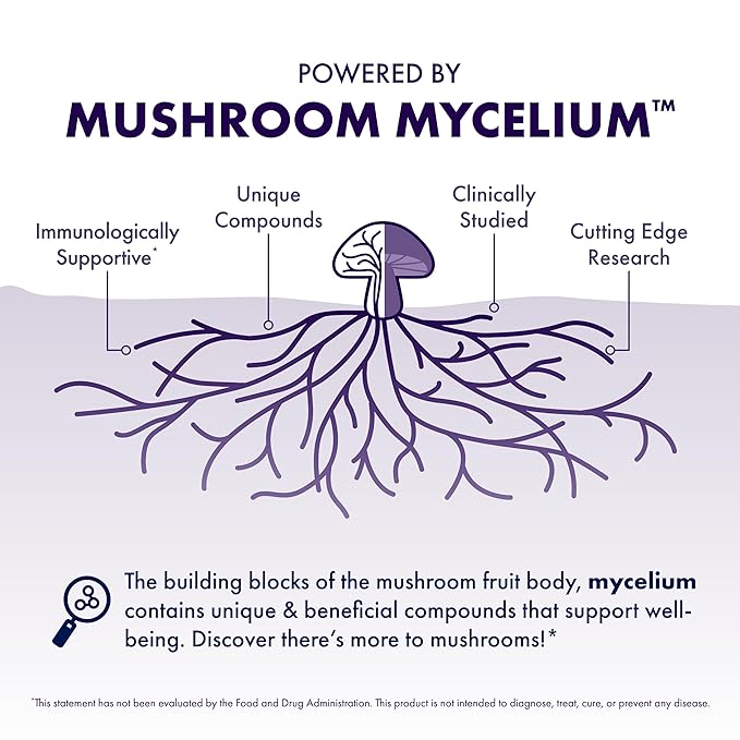 Host Defense Mushrooms Lion's Mane Gummies - Brain Health Support - Mushroom Supplement to Support Focus & Memory Function - Immune & Nervous System Support - Blueberry, 90 Gummies*