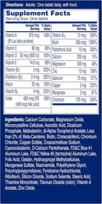 One A Day Men’s Pro Edge Multivitamin, Supplement with Vitamin A,C,D, E and Zinc for Immune Health Support and Magnesium for Healthy Muscle Function, 50 Count