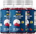 Vitabod Melatonin 20mg Gummies - 180 Count - Drug Free - Natural Strawberry Flavor - Vegetarian, Non-GMO, Gluten Free (3 Bottles)