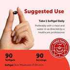 Micro Ingredients Astaxanthin 24mg with MCT Oil, 90 Softgels | Max Strength Astaxanthin Antioxidant Supplements* | Fresh Microalgae Source | Non-GMO, Gluten Free, No Soy