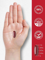 Carlyle Antarctic Krill Oil 2000mg | 120 Softgels | Omega-3 EPA, DHA, with Astaxanthin Supplement Sourced from Red Krill | Maximum Strength | Laboratory Tested