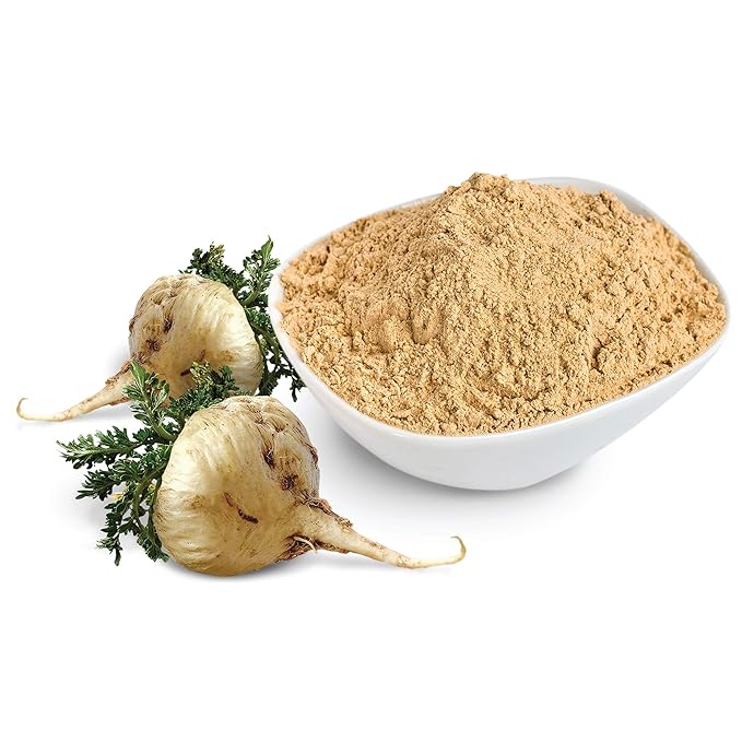 Sunfood Organic Maca Powder - Maca Root Powder, Maca Powder Organic, Maca Supplement for Men & Women with Adaptogens, Peruvian, Raw, Vegan, Premium Maca Powder - 4 Oz Bag