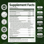 Totaria 2Pack Organic Saw Palmetto - Prostate Health Supplements for Men with Ashwagandha Root, Stinging Nettle, Pumpkin Seed, Prostate Defend Propnietary Blend, DHT Blocker, 240 Count