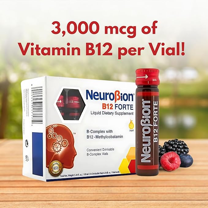 Neurobion B12 Forte 10 Vials x 10 ml (packaging may vary)
