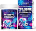 Built by Nature 100 Billion CFU Probiotic – 16 Strains + Prebiotics – Immune & Digestive Support – for Women & Men – Delayed Release Capsules, Shelf Stable – 1 Month Supply - 30 Capsules