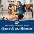 Move Free Advanced Glucosamine Chondroitin MSM + Vitamin D3 Joint Support Supplement, Supports Mobility Comfort Strength Flexibility & Bone + Immune Health - 120 Tablets (40 servings)*