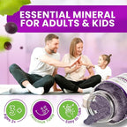 Iron Gummies with Vitamin C - Iron Deficiency Anemia Supplement for Adults & Kids, Chewable, Red Blood Cell Support, Energy, Immune Function, Brain Health, Max Absorption, 120 Vegan Gummies
