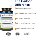 Carlson - E-Gems Elite, 400 IU (268 mg) Vitamin E with Tocopherols and Tocotrienols, Optimal Wellness, 120 Soft Gels