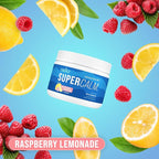 Nello Supercalm Powdered Drink Mix Tub, Cortisol Reducer*, Sleep Aid Supplement, L Theanine, Ksm-66 Ashwagandha, Magnesium Glycinate, Vitamin D 3, No Sugar, Non GMO, 30 Ct, Raspberry Lemonade