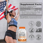 Magnesium Glycinate 400mg (Buffered Magnesium Bisglycinate Chelate) | Albion® Chelated Magnesium for Muscle & Nerve Support + Calm | High Absorption, Gentle on Stomach (1 Bottle, 60 Capsules)