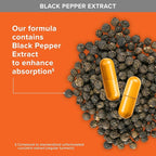 Qunol Turmeric Curcumin with Black Pepper & Ginger, 2400mg Turmeric Extract with 95% Curcuminoids, Extra Strength Supplement, Enhanced Absorption, Joint Support Supplement, 105 Count