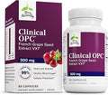 Terry Naturally Clinical OPC - Cardiovascular Health & Focus Support Supplement - Dietary Supplement with Grape Seed Extract & Sunflower Lecithin - Immune Support Supplement - 300 mg, 60 Softgels